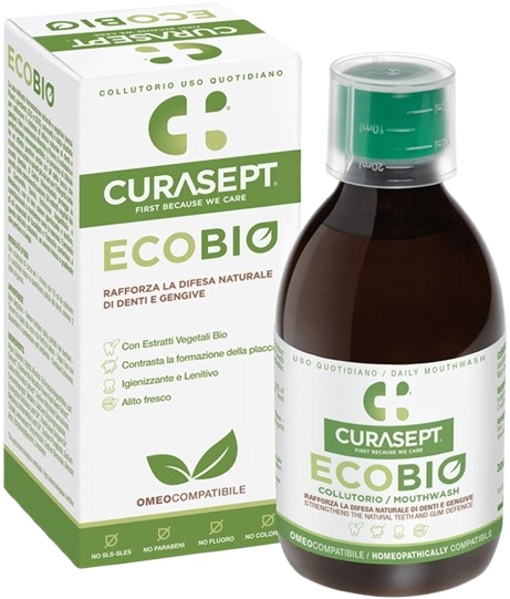 CURASEPT COLLUTORIO ECOBIO 300 ML PHARMADENT - Farmapre