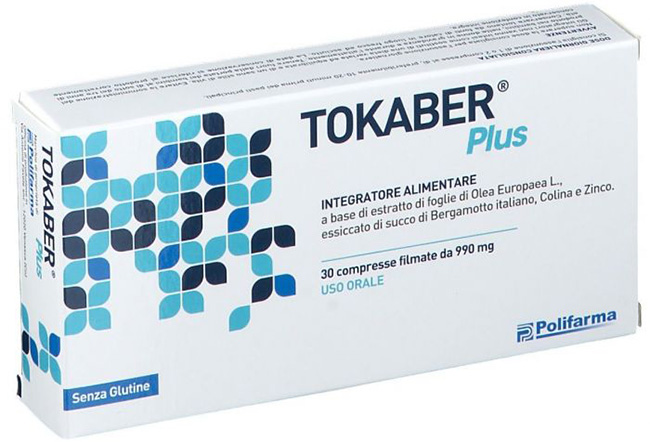 TOKABER PLUS 990MG 30 COMPRESSE - Farmapre