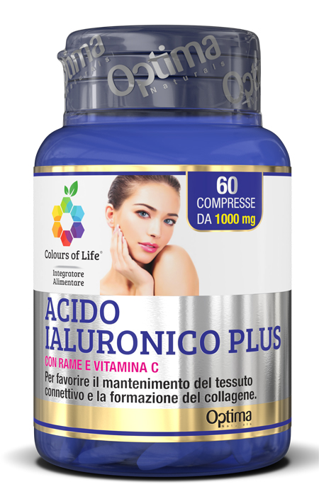 COLOURS OF LIFE ACIDO IALURONICO PLUS 60 COMPRESSE 1000 MG - Farmapre