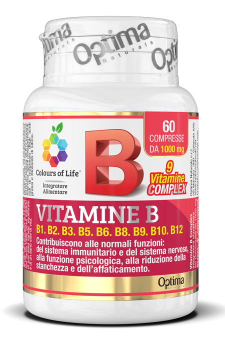 COLOURS OF LIFE VITAMINE B COMPLEX 60 COMPRESSE 1000 MG - Farmapre