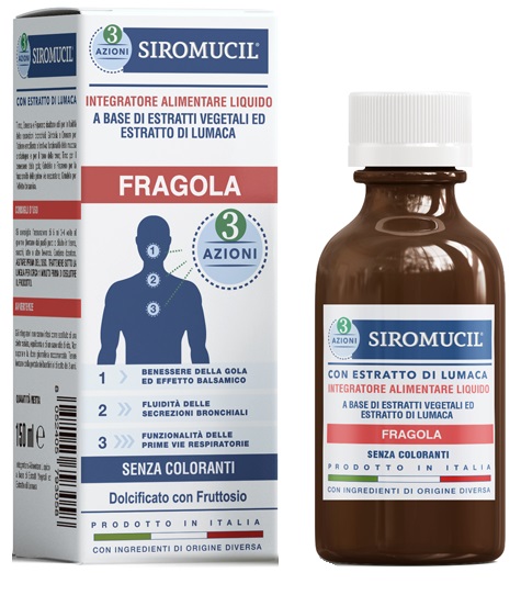 SIROMUCIL 3 AZIONI FRAGOLA 150 ML - Farmapre