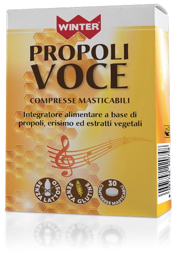 WINTER PROPOLI VOCE 30 COMPRESSE MASTICABILI - Farmapre