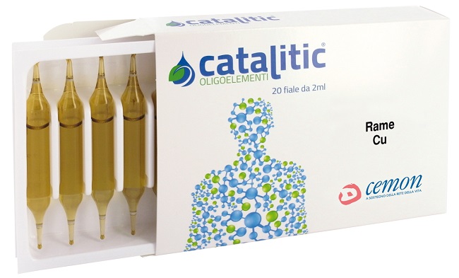 CATALITIC OLIGOELEMENTI RAME CU 20 AMPOLLE - Farmapre