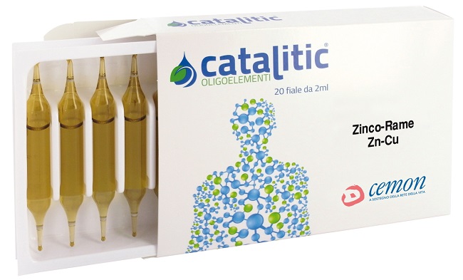 CATALITIC OLIGOELEMENTI ZINCO RAME ZN-CU 20 FIALE 2 ML - Farmapre