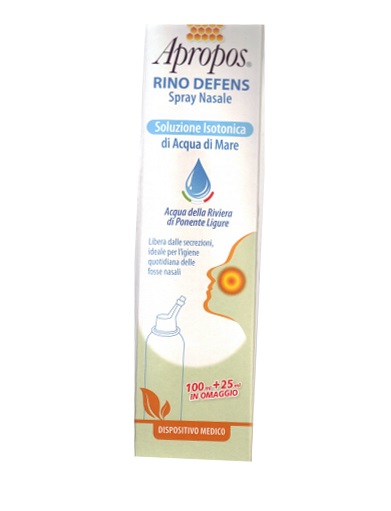 APROPOS RINO DEFENS SOLUZIONE ISOTONICA 125 ML - Farmapre