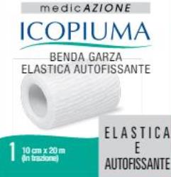 ICOPIUMA BENDA GARZA ELASTICA AUTOFISSANTE CM 10X20 MT - Farmapre