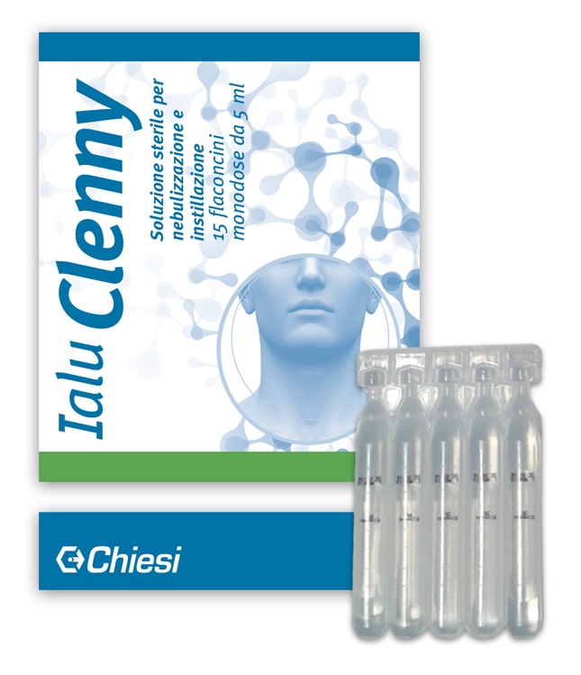 IALU CLENNY 15 FLACONCINI 5 ML SOLUZIONE STERILE PER NEBULIZZAZIONE E INSTILLAZIONE CON ACIDO IALURONICO - Farmapre
