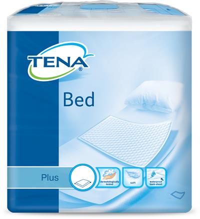 TRAVERSA PER INCONTINENZA TENA BED NON RIMBOCCABILE 60X60 CM PLUS 40 PEZZI - Farmapre