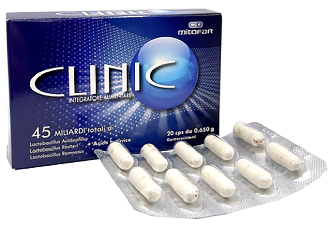 CLINIC 20 CAPSULE - Farmapre