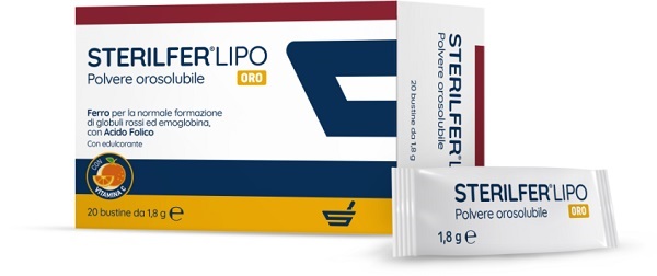 STERILFER LIPO ORO 20 BUSTINE - Farmapre