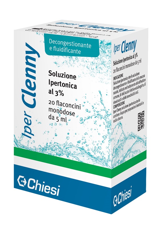 IPER CLENNY SOLUZIONE IPERTONICA MONODOSE 20 FLACONI 5 ML - Farmapre
