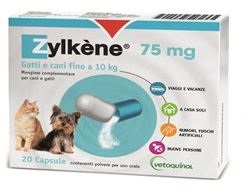 ZYLKENE CANI E GATTI FINO A 10KG 20 CAPSULE 75 MG - Farmapre