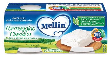 MELLIN BABY FORMAGGINO CLASSICO 2 X 80 G - Farmapre