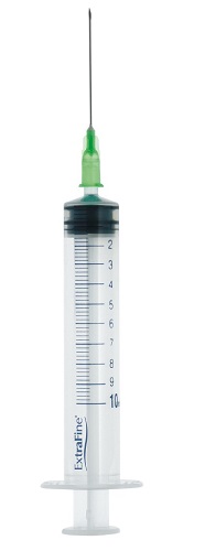 SIRINGA IPODERMICA SFUSA EXTRAFINE 10 CC AGO 2 G21 0,80X40 CENTRALE - Farmapre