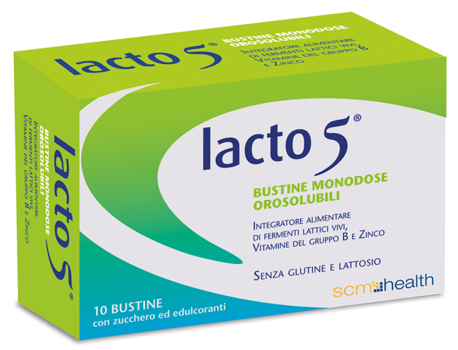 LACTO 5 10 BUSTINE OROSOLUBILI - Farmapre