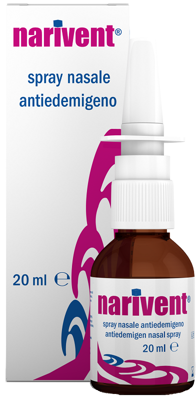SPRAY NASALE ANTIEDEMIGENO NARIVENT FLACONE 20 ML - Farmapre