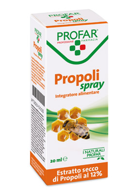 PROPOLI SPRAY ESTRATTO SECCO 12% 20 ML PROFAR - Farmapre