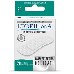 ICOPIUMA CEROTTO IN TESSUTO NON TESSUTO GRANDE 20 PEZZI - Farmapre