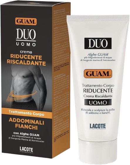 GUAM DUO UOMO RIDUCENTE CREMA RISCALDANTE 200 ML - Farmapre