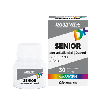 MASSIGEN SENIOR MULTIVITAMINICO E MULTIMINERALE 30 COMPRESSE RIVESTITE - Farmapre