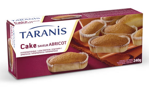 TARANIS TORTINA ALBICOCCA 6 X 40 G - Farmapre