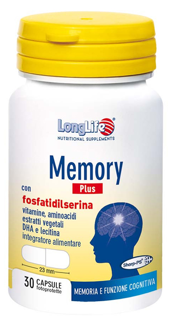 LONGLIFE MEMORY PLUS 30 CAPSULE FOTOPROTETTE - Farmapre