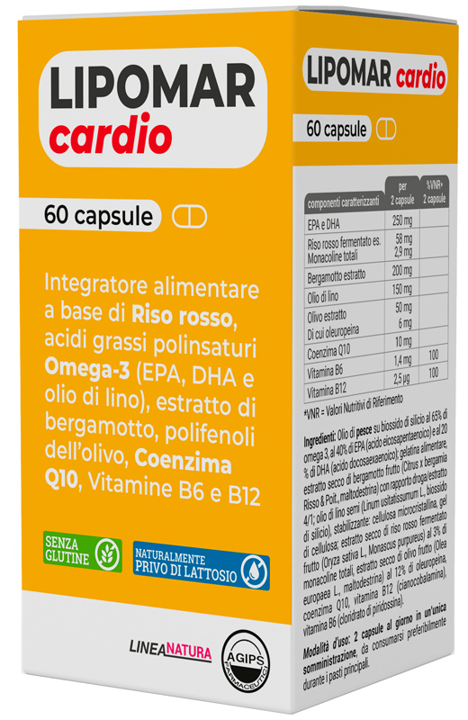 LIPOMAR CARDIO 60 CAPSULE - Farmapre