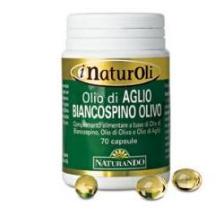 NATUROLI OLIO DI AGLIO BIANCOSPINO OLIVO 70 SOFTGEL - Farmapre