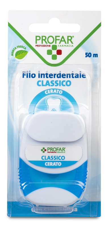 FILO INTERDENTALE CON CLOREXIDINA 50 M PROFAR - Farmapre