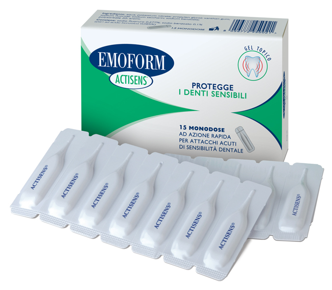 EMOFORM ACTISENS GEL 15 FIALE DA 2 ML - Farmapre
