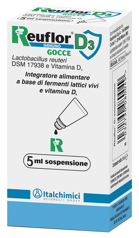 REUFLOR D3 GOCCE 5 ML - Farmapre