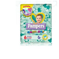 PAMPERS BABY DRY EXTRA LARGE 38 PEZZI - Farmapre