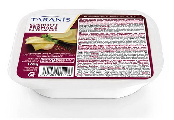 TARANIS SOSTITUTO DEL FORMAGGIO A FETTE 6 FETTE 20 G - Farmapre