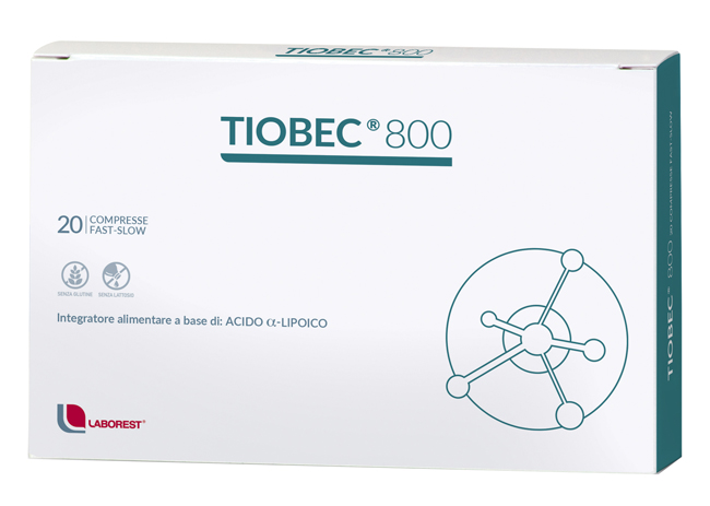 TIOBEC 800 20 COMPRESSE FAST-SLOW 36 G - Farmapre