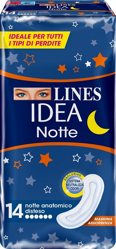 LINES IDEA NOTTE SENZA ALI 14 PEZZI - Farmapre