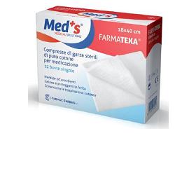 GARZA COMPRESSA MEDS FARMATEXA OCULARE 10 PEZZI - Farmapre