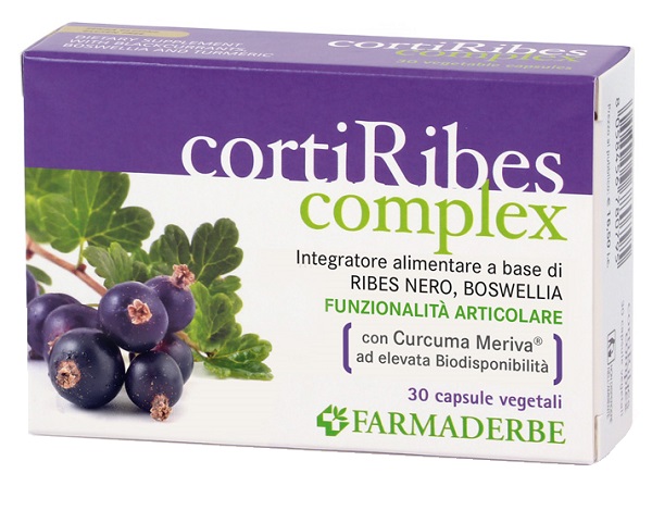 CORTI RIBES COMPLEX 30 CAPSULE - Farmapre