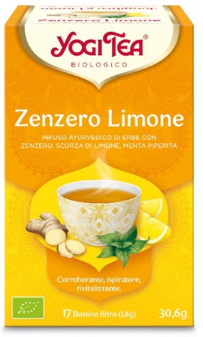 YOGI TEA ZENZERO LIMONE 31 G - Farmapre