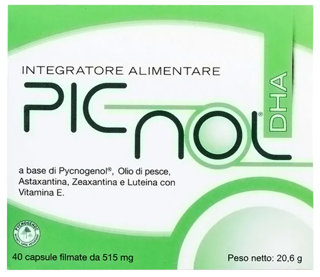 PICNOL DHA 40 CAPSULE 21,11 G - Farmapre