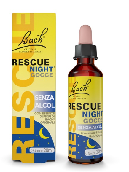 RESCUE ORIGINAL NIGHT SENZA ALCOL GOCCE 20 ML - Farmapre