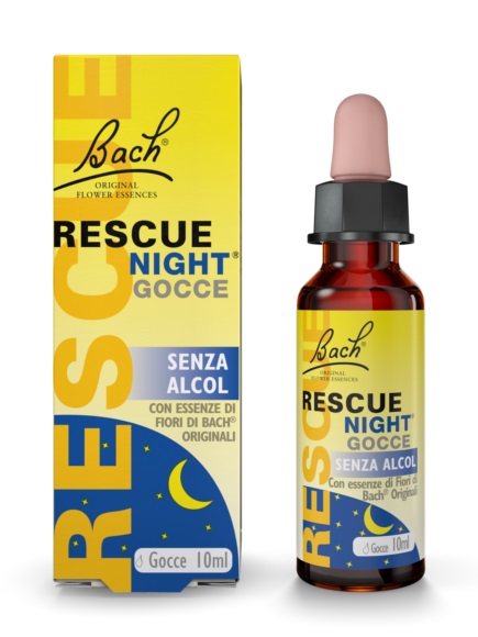 RESCUE ORIGINAL NIGHT SENZA ALCOL GOCCE 10 ML - Farmapre