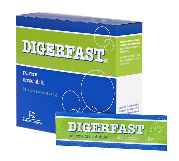 DIGERFAST POLVERE 24 BUSTINE MONODOSE 2 G - Farmapre