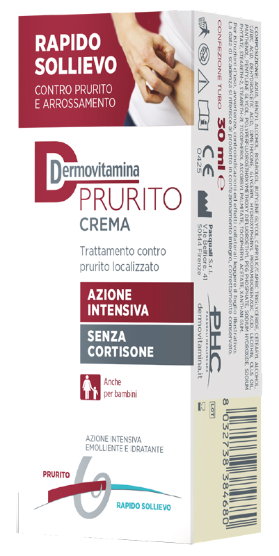 DERMOVITAMINA PRURITO CREMA AZIONE INTENSIVA SENZA CORTISONE 30 ML - Farmapre