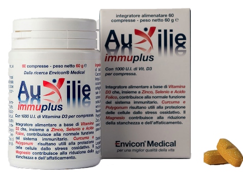 AUXILIE IMMUPLUS DEGLUTIBILE 30 COMPRESSE - Farmapre