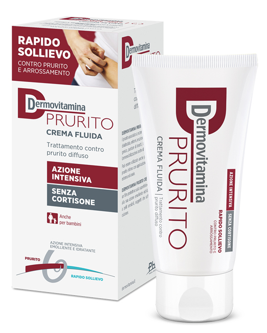 DERMOVITAMINA PRURITO CREMA FLUIDA AZIONE INTENSIVA SENZA CORTISONE 150 ML - Farmapre