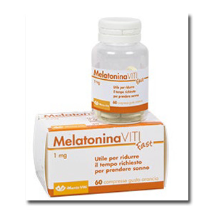 MELATONINA VITI FAST 1MG 60 COMPRESSE GUSTO ARANCIA - Farmapre