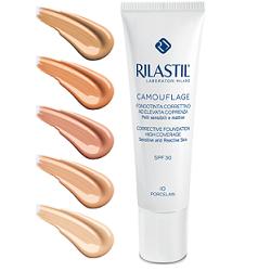 RILASTIL CAMOUFLAGE FONDOTINTA CORRETTIVO FLUIDO ELEVATA COPRENZA 30 30 ML - Farmapre
