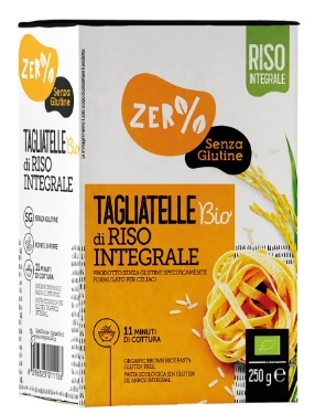 ZERO% GLUTINE TAGLIATELLE A NIDO DI RISO INTEGRALE SENZA GLUTINE BIO 250 G - Farmapre