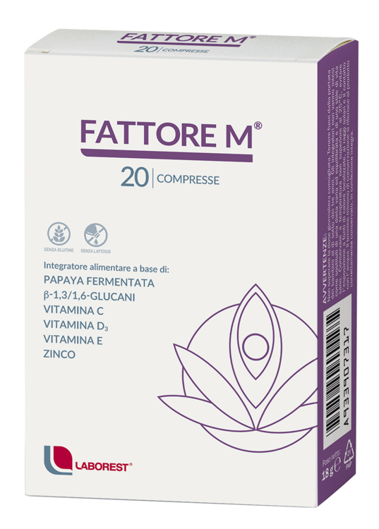 FATTORE M 20 COMPRESSE - Farmapre