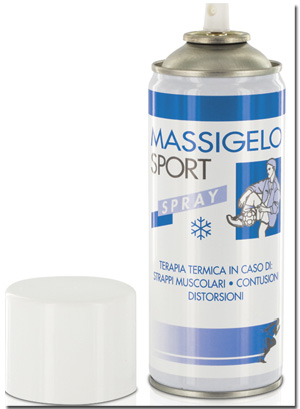 GHIACCIO ISTANTANEO MASSIGELO SPORT BOMBOLETTA SPRAY 400ML - Farmapre